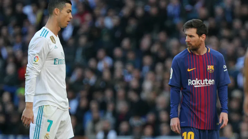 Cristiano Ronaldo a Lionel Messi