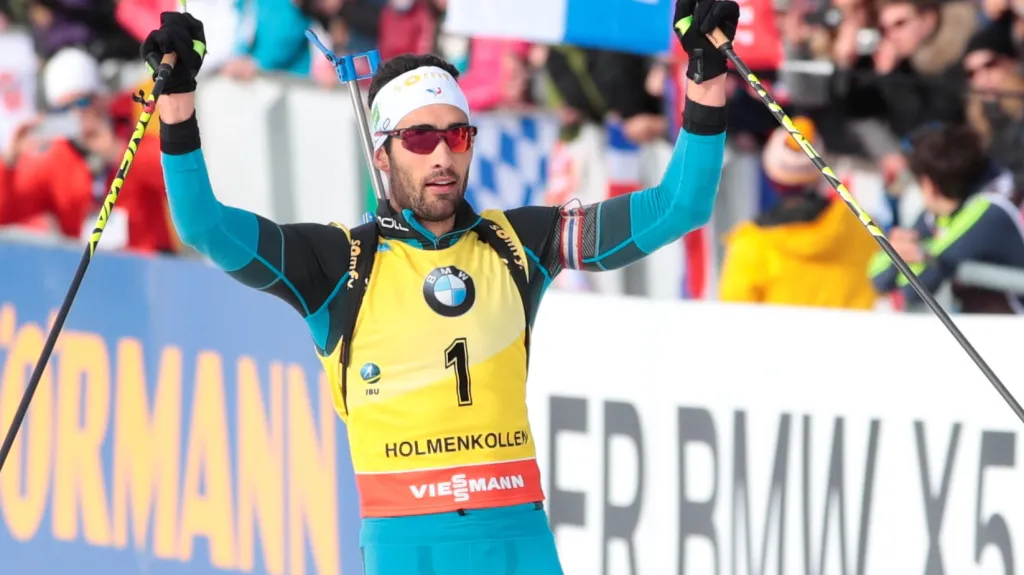 Slavící Martin Fourcade