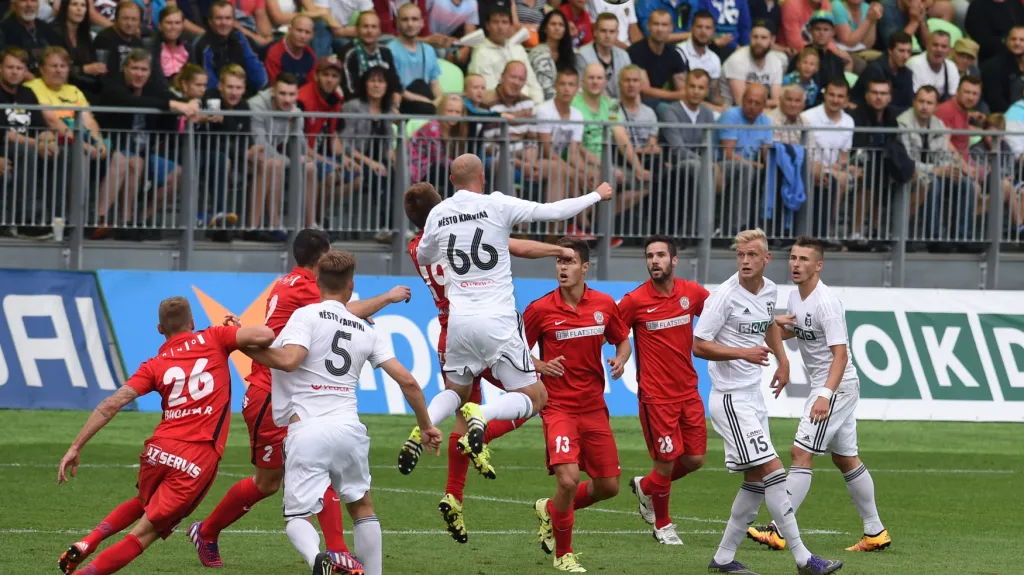 Utkání Karviná - Brno