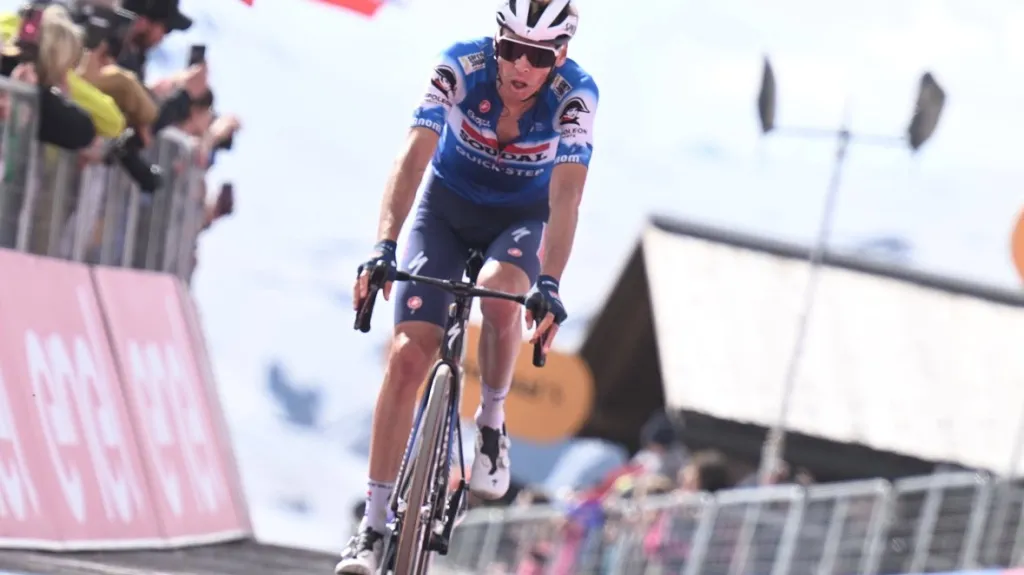 Jan Hirt na Giru d'Italia