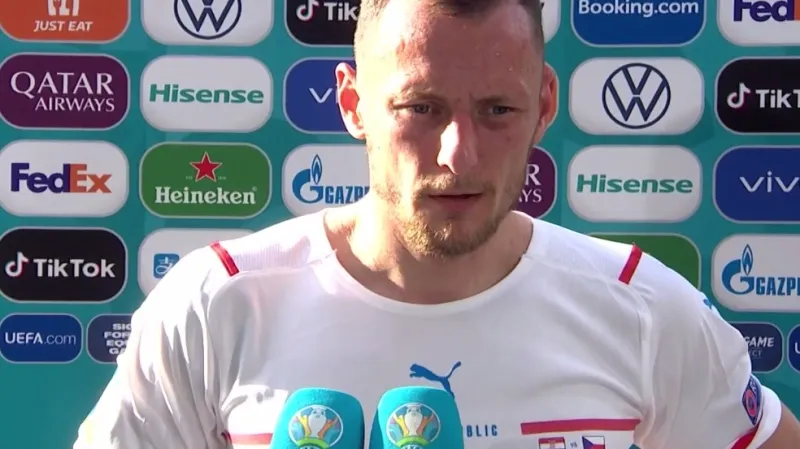 Coufal: Bohužel jsem se špatně obul a při gólu uklouzl