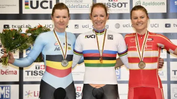 Tři nejlepší ze scratche na MS v Apeldoornu