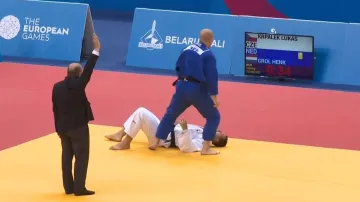 Krpálek se marně snažil o medaili, na Evropských hrách skončil pátý