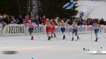 Finále žen sprintu klasicky na SP v Ruce