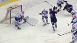 Gól ve 4. semifinále Chomutov - Liberec: Lakatoš - 0:1 (5. min.)