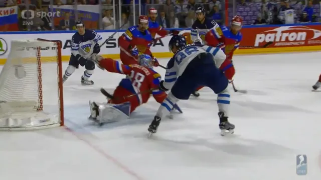 Gól v utkání Rusko - Finsko: Rantanen - 4:1 (40. min.)