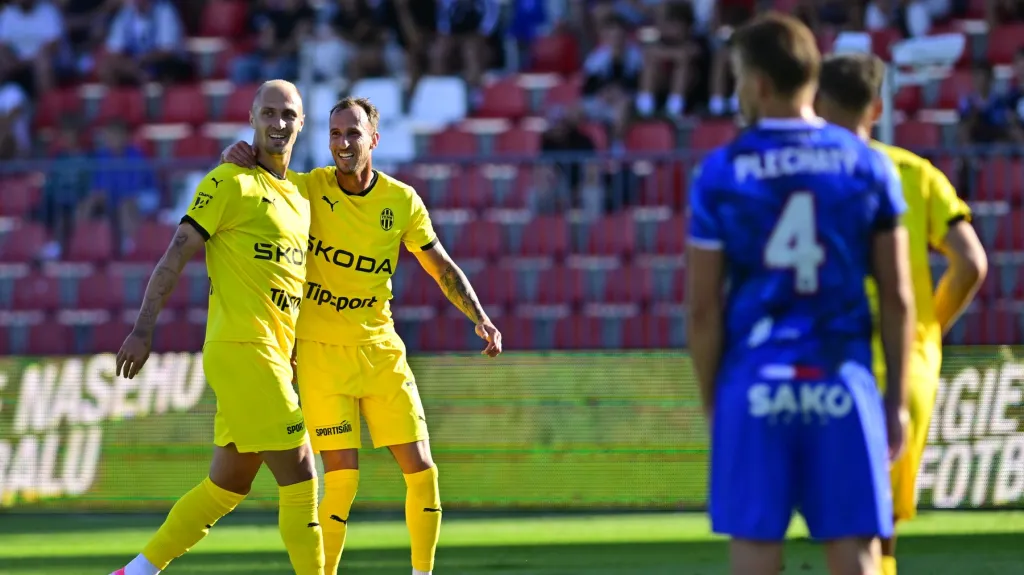 Radost fotbalistů Mladé Boleslavi
