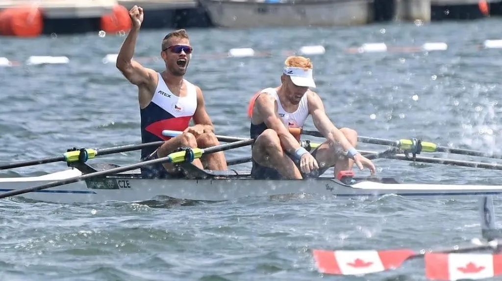 Dvojskif lehkých vah Miroslav Vraštil a Jiří Šimánek