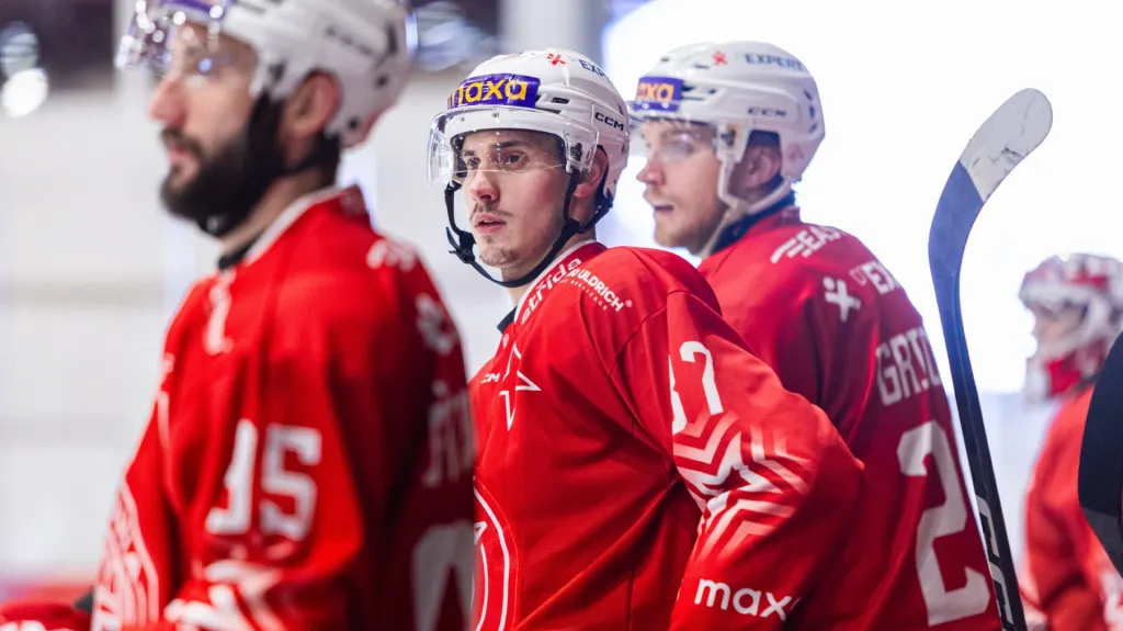 Hokejisté Slavie Praha