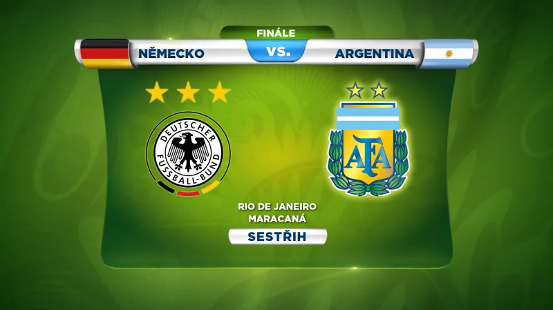 Sestřih finálového utkání Německo - Argentina