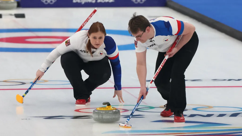 Manželé Paulovi v utkání proti Švédsku