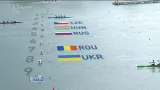 Jízda české čtyřkánoe na MS v Miláně