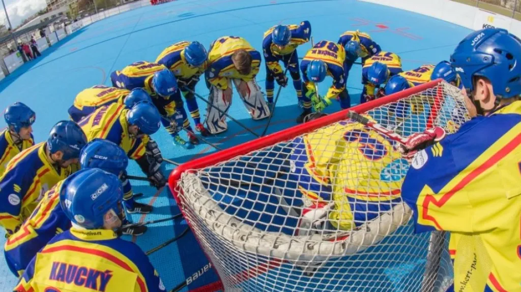 Hokejbalisté Kert Parku Praha