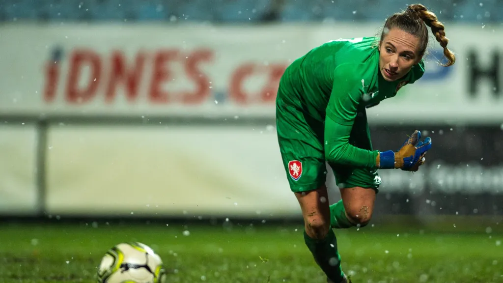 Brankářka české reprezentace Barbora Votíková
