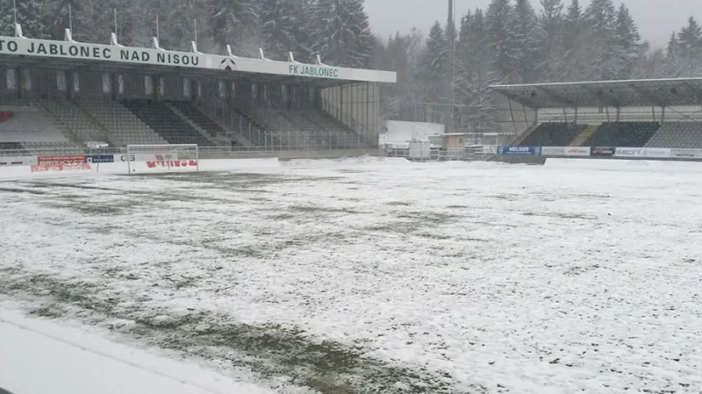 Trávník na jablonecké Střelnici