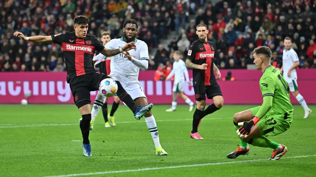 Utkání Leverkusen – Mönchengladbach
