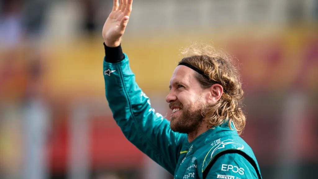 Loučící se Sebastian Vettel