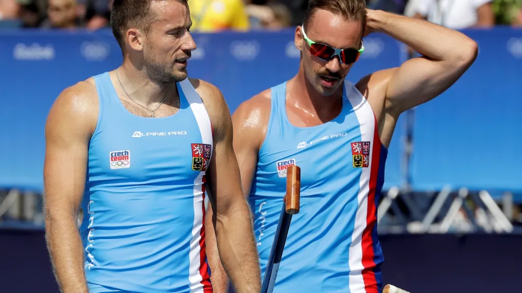 Deblkanoisté Jaroslav Radoň a Filip Dvořák