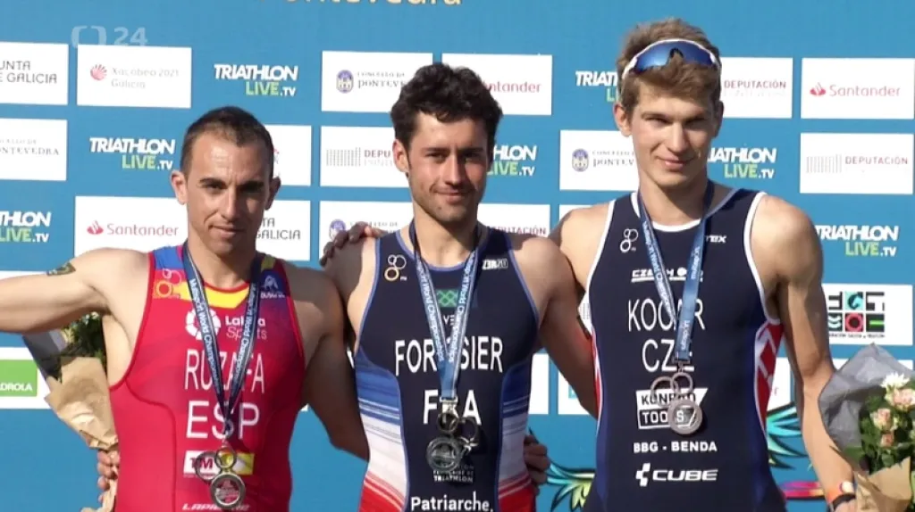 Kočař vybojoval bronz na MS v terénním triatlonu