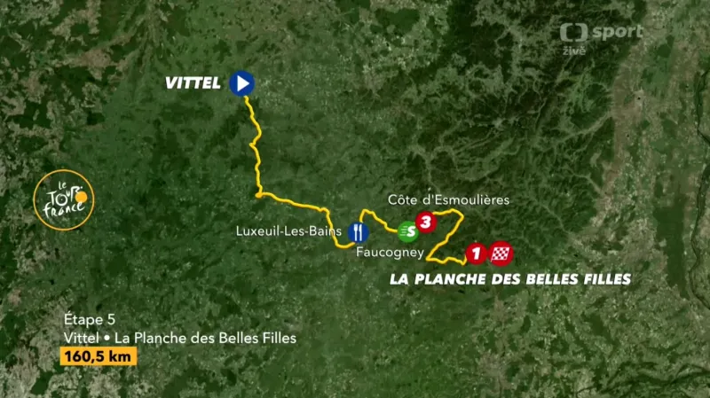 Představení 5. etapy Tour de France 2017