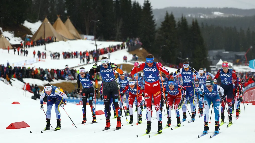 Skiatlon na MS v klasickém lyžování