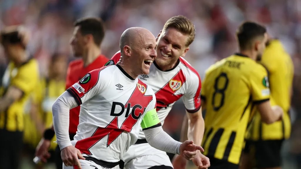 Radost fotbalistů Vallecana