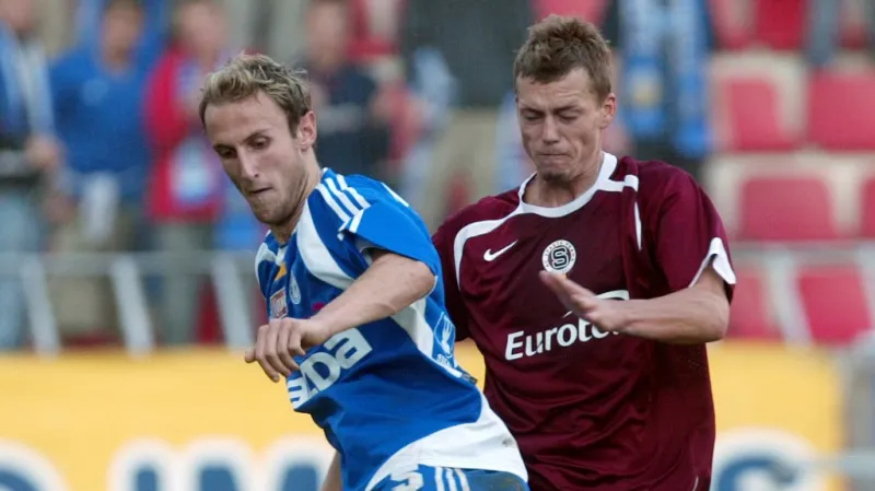 Pavel Pergl ještě v dresu Sparty