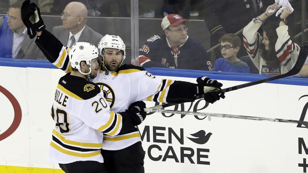 Radost hokejistů Bostonu