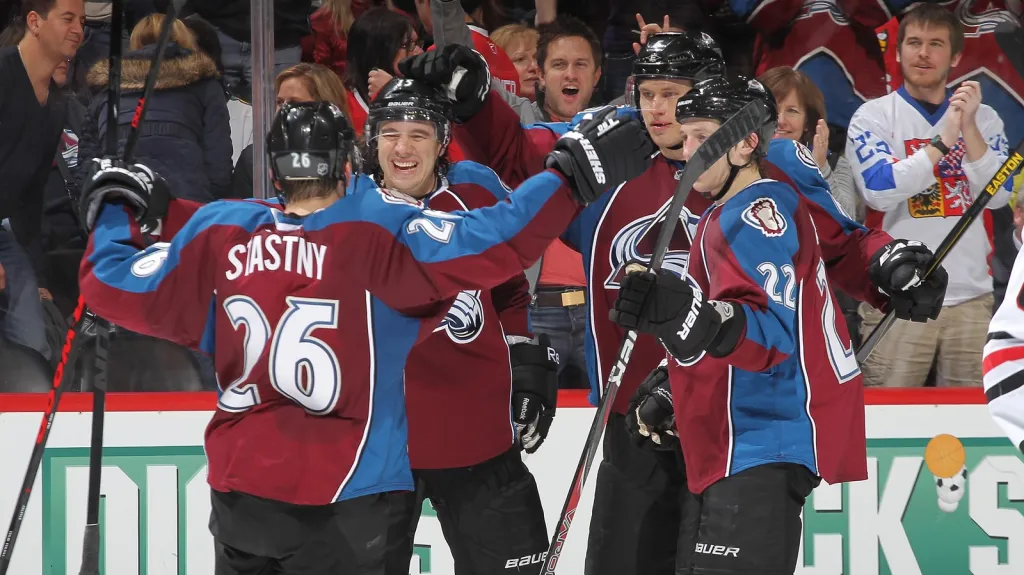 Radost hokejistů Colorada