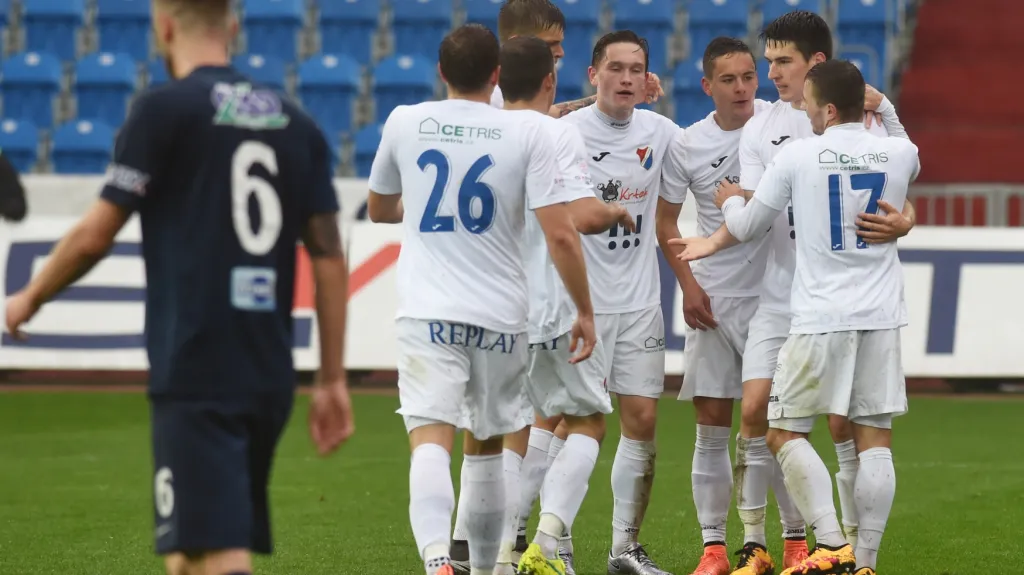 Slavící hráči Baníku