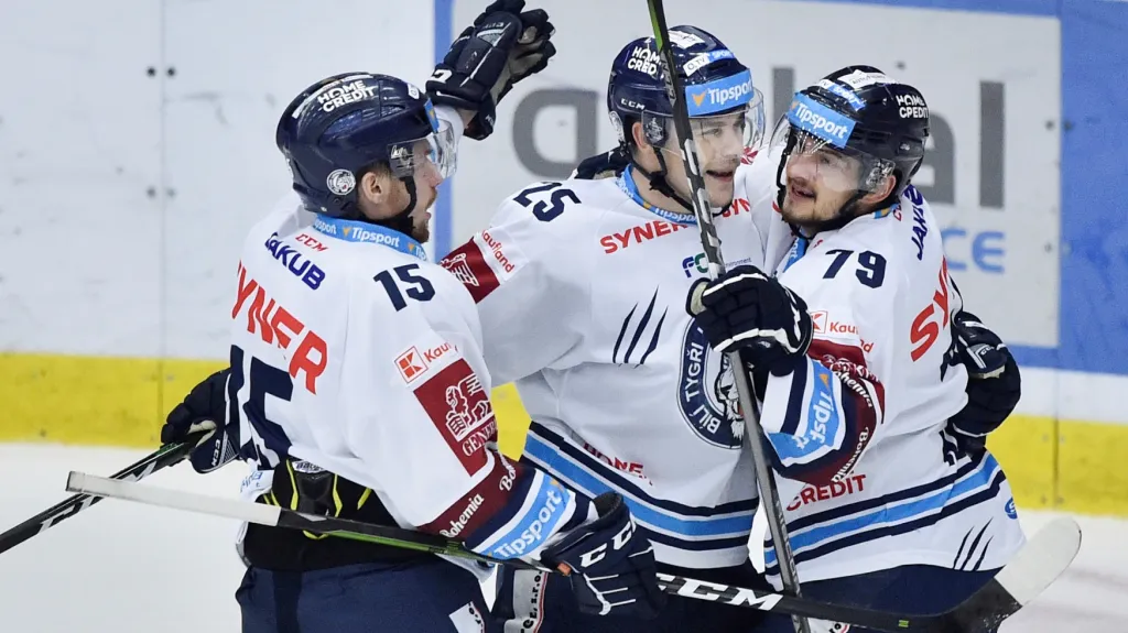 Radost hokejistů Liberce