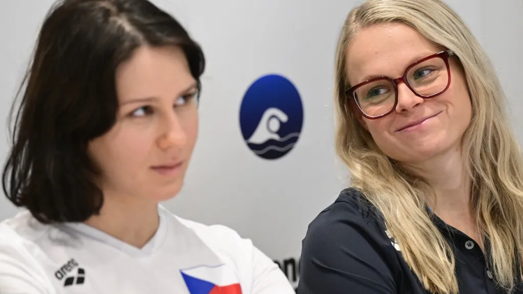 Daryna Nabojčenková a Kristýna Horská