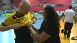 Florbalisté jako první použili v utkání přenosný mikroport