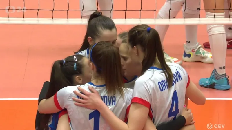 České volejbalistky zvládly duel s Chorvatskem