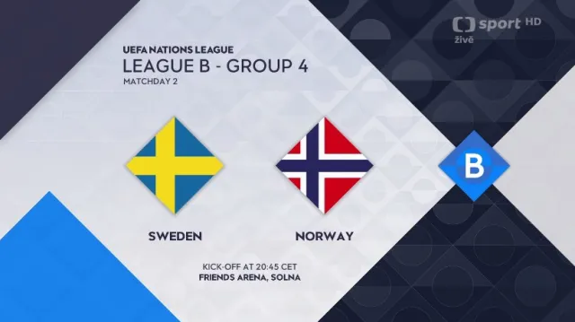 Sestřih utkání Švédsko - Norsko