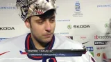 Ondřej Pavelec po utkání se Švýcarskem