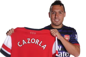 Santi Cazorla v dresu Arsenalu