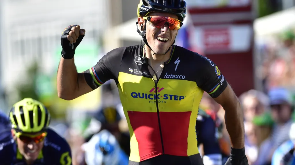 Slavící Philippe Gilbert