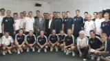 Slovenské fotbalisty navštívil prezident Gašparovič