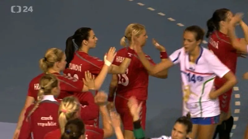 Sestřih házené Česko - Itálie