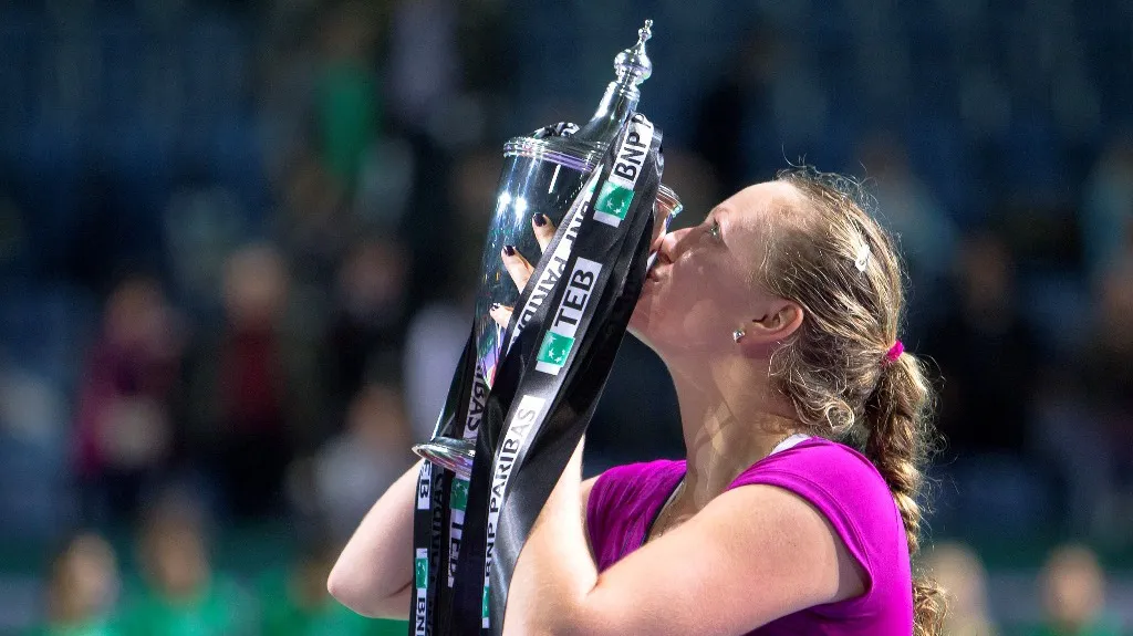 Kvitová slaví vítězství v Turnaji mistryň