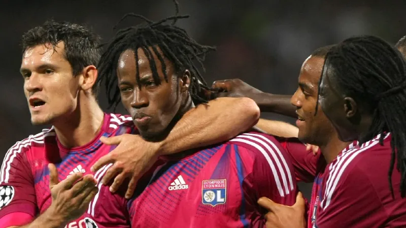 Radost hráčů Lyonu