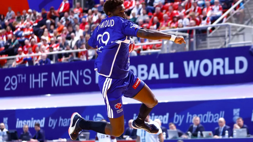 Francouzský házenkář Benoit Kounkoud