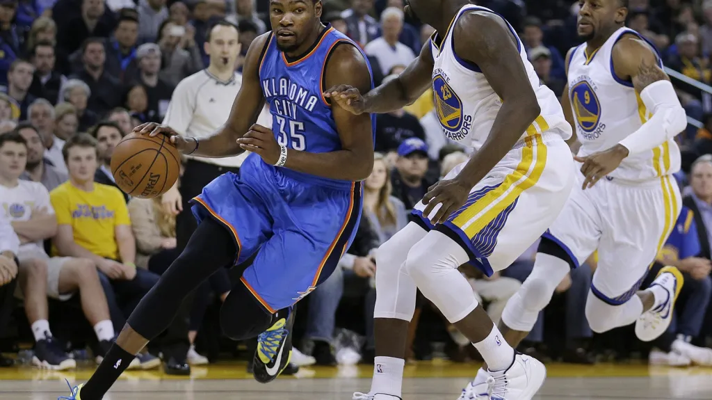 Utkání Golden State - Oklahoma