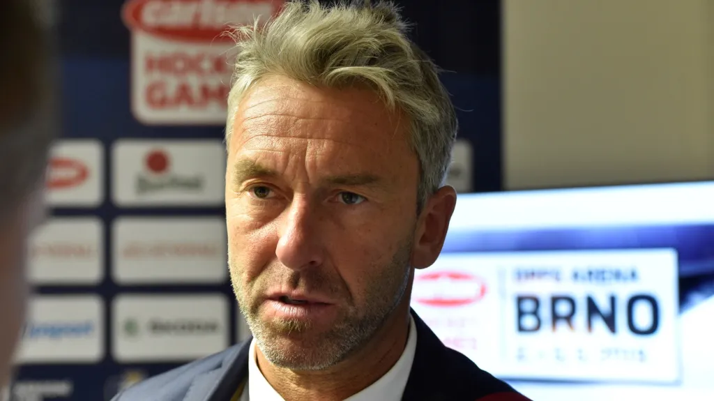 Generální manažer české reprezentace Petr Nedvěd