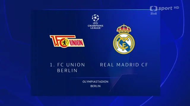 Sestřih utkání Union Berlín – Real Madrid