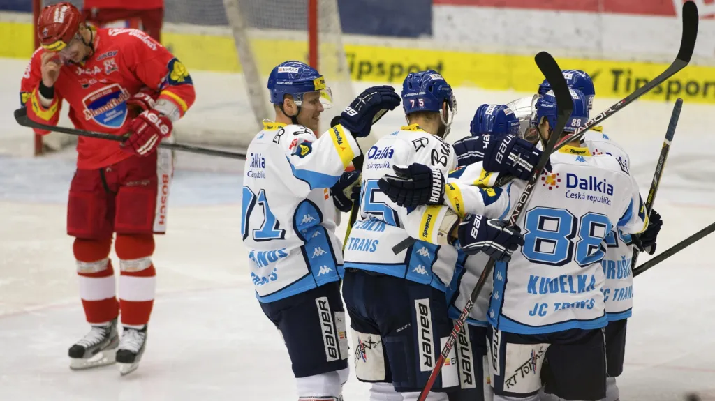 Radost hokejistů Vítkovic