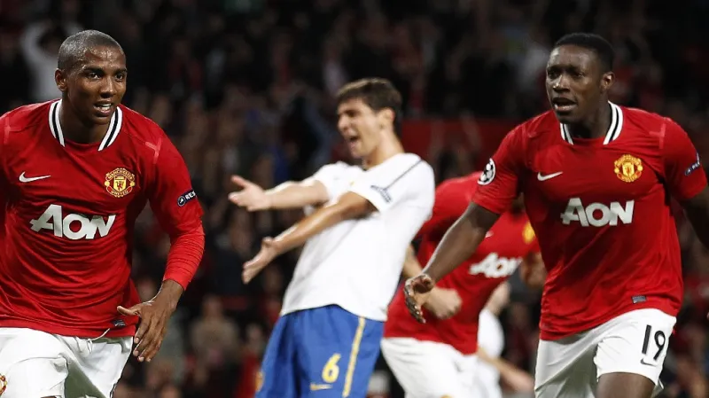 Utkání Manchester United - Basilej