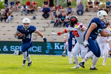Utkání Ostrava Steelers – Vysočina Gladiators