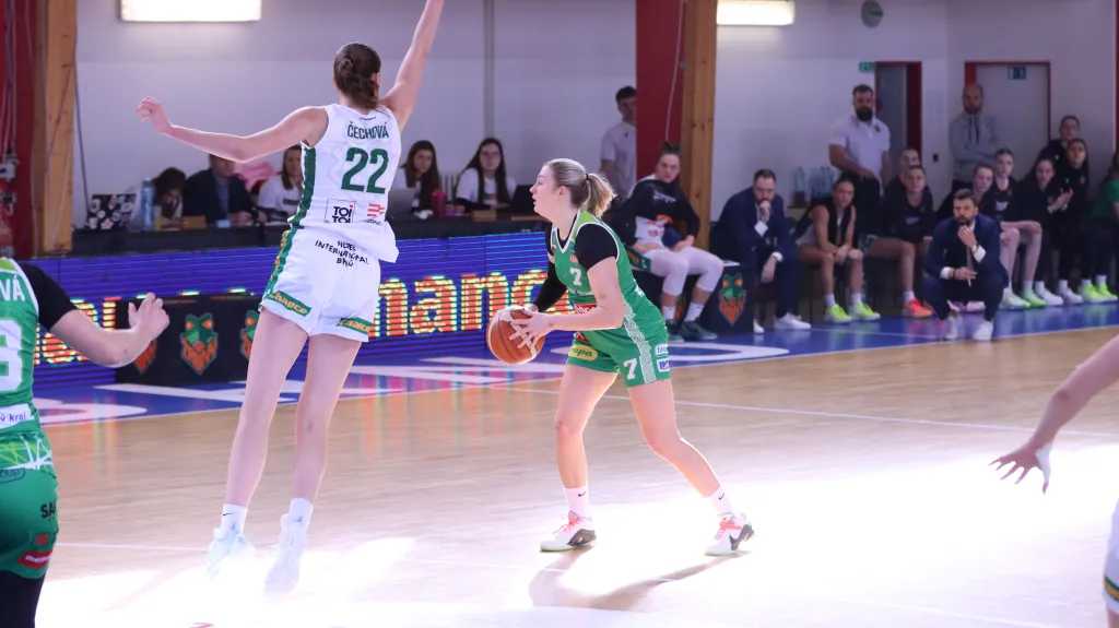 Petra Malíková v brněnském derby